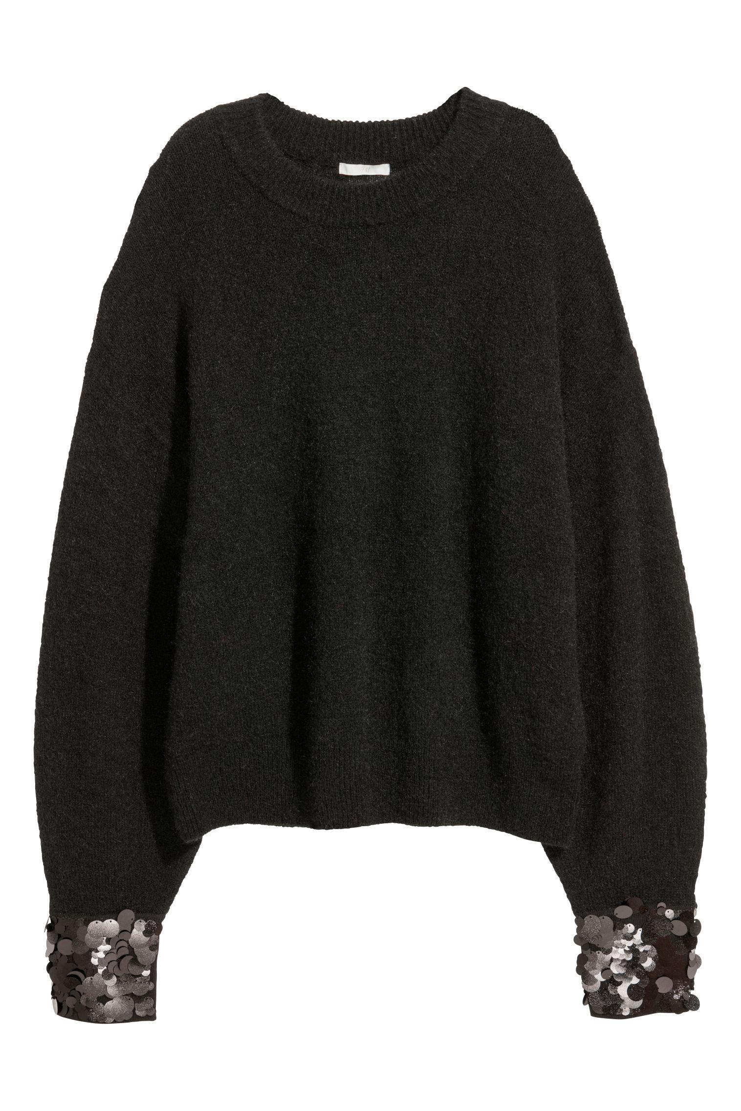 Джемпер H&M XL Черный (2096001246)