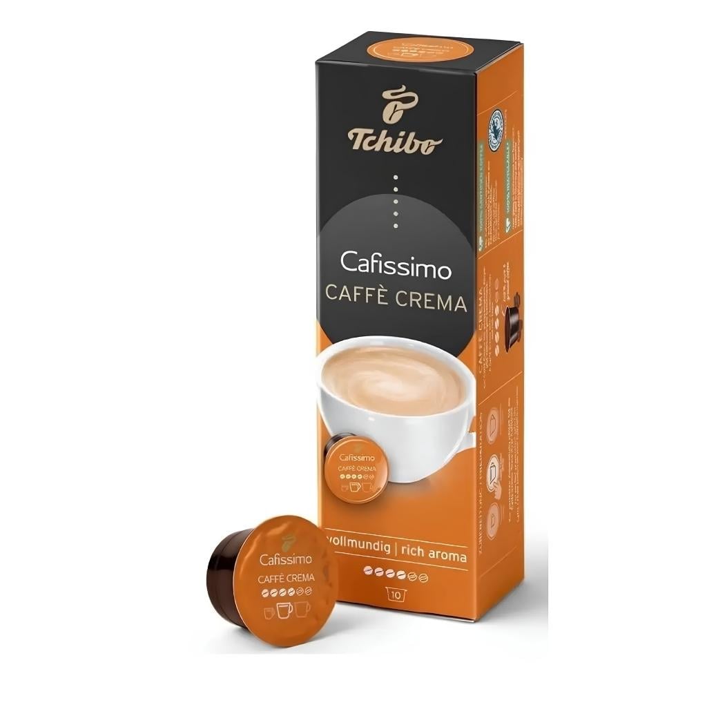 Кофе в капсулах Tchibo cafisimo Caffe crema rich aroma 10 шт. (11266105)