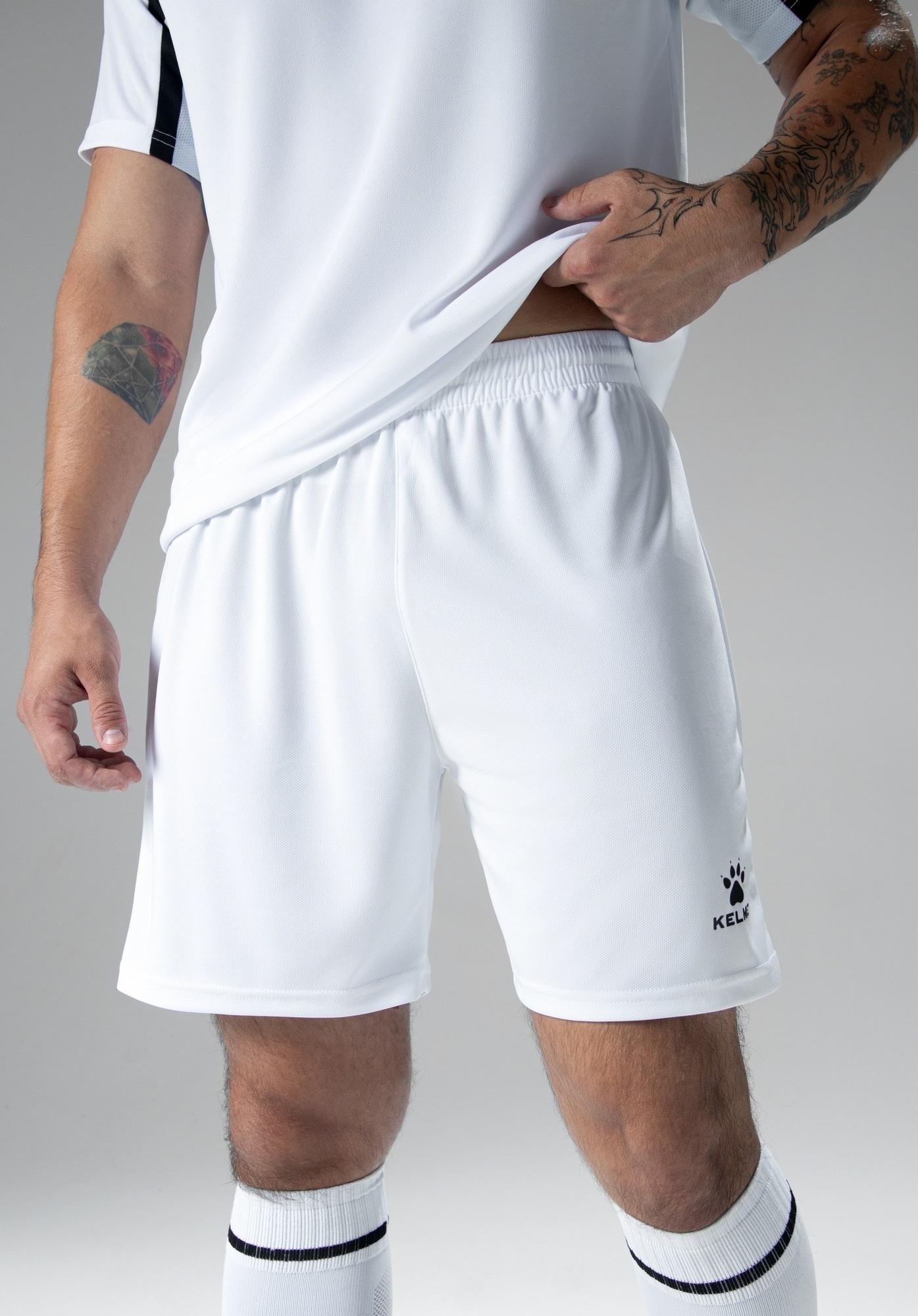 Шорти KELME GLOBAL III 7351ZB1255.9100 L Біло-чорний - фото 3
