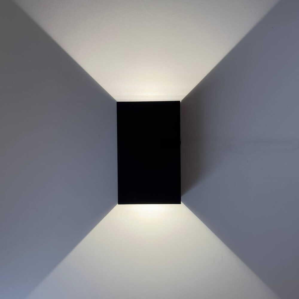 Светильник фасадный Violux JOKER 10W 4200K 750Lm IP65 Черный (26064834)