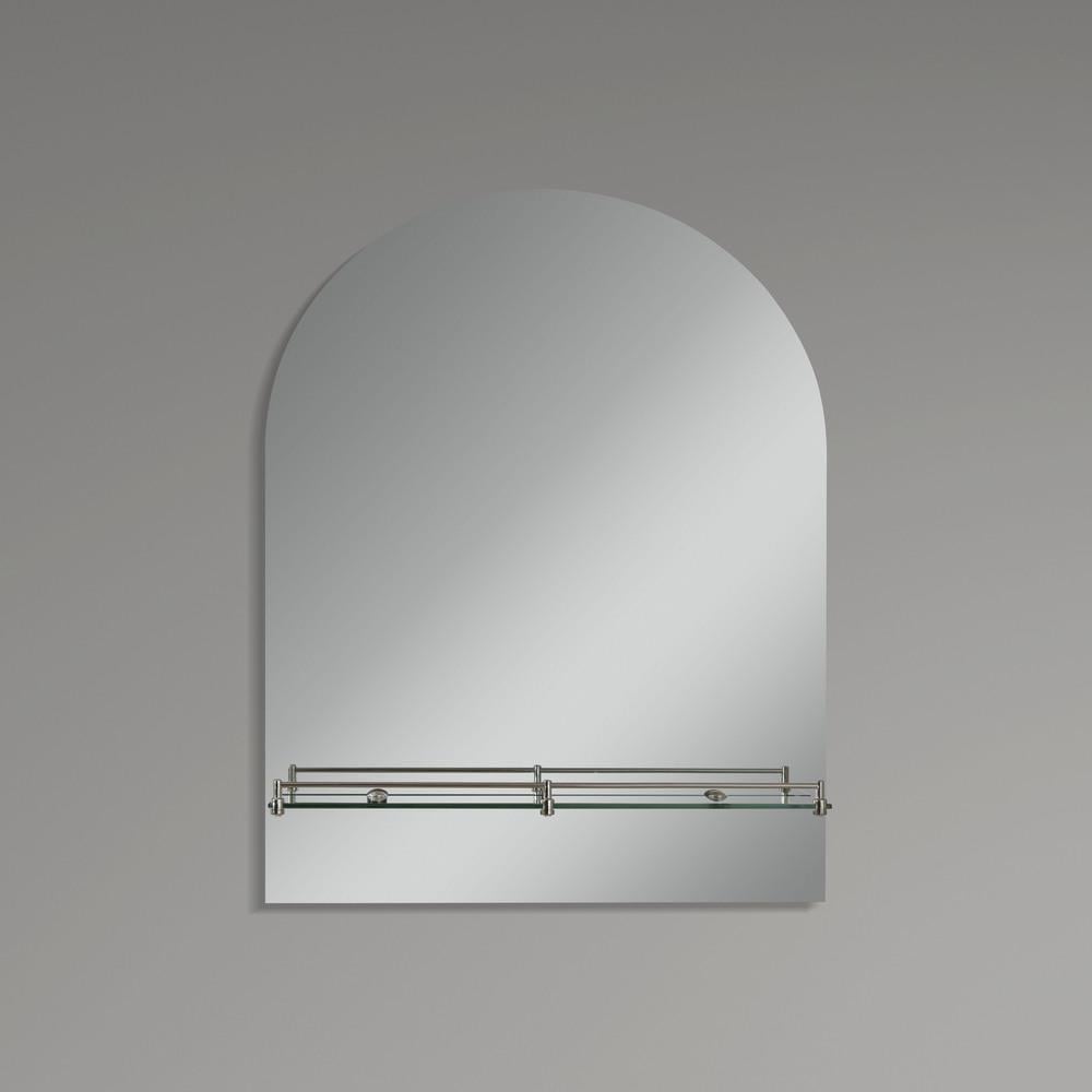 Дзеркало настінне Zerix LAGUNA MRZ03 прямокутне з полицею 800x700 мм (OL-ZX5623) - фото 3