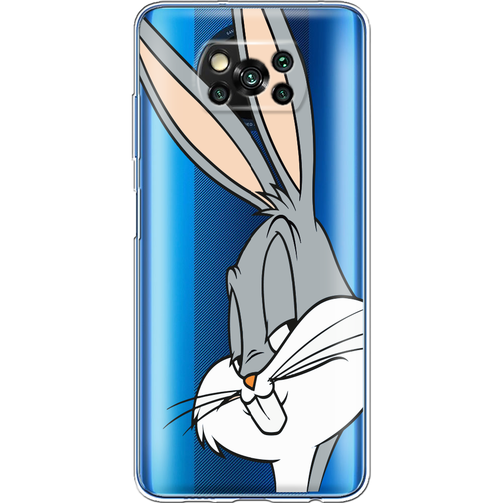 Чехол BoxFace Poco X3 Lucky Rabbit Прозрачный силикон (41288-bk81-41288)