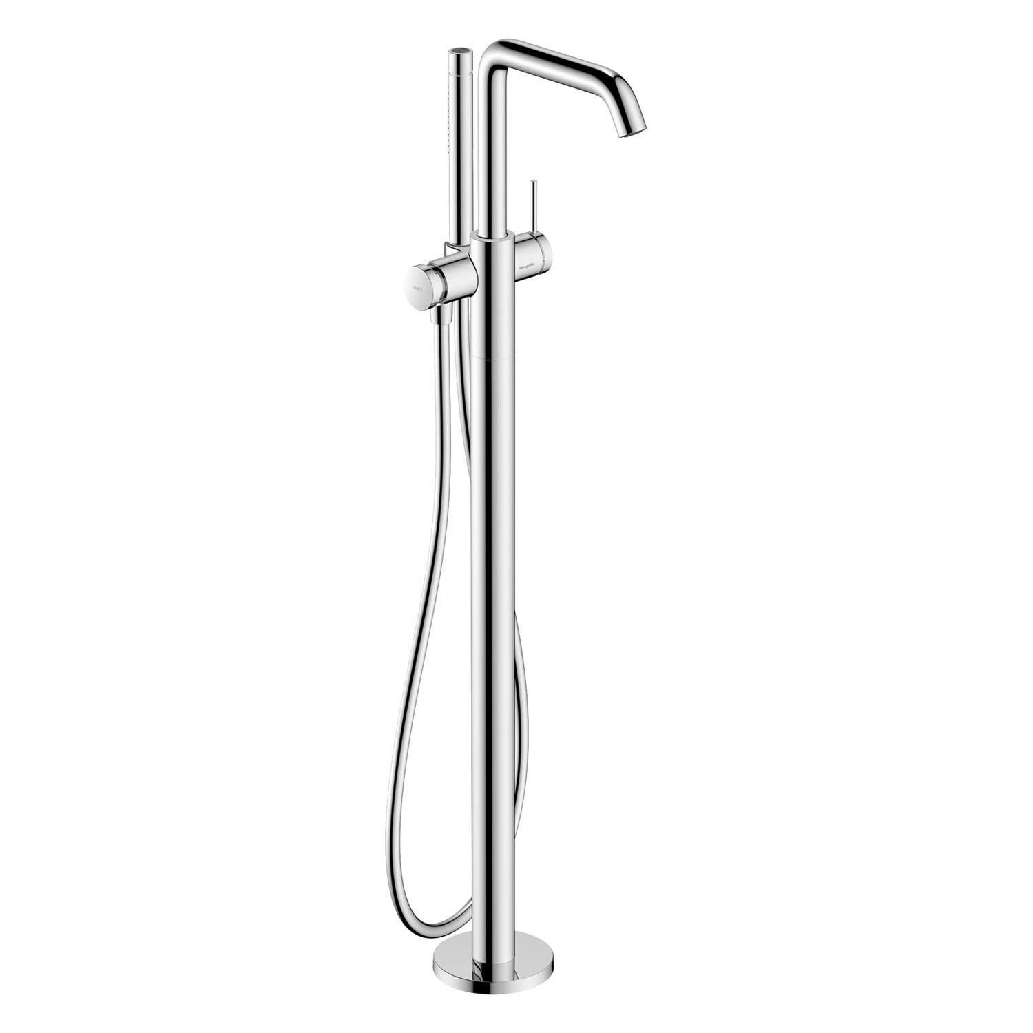 Смеситель для ванны Hansgrohe Tecturis S 73440000 напольный Хром (228328)