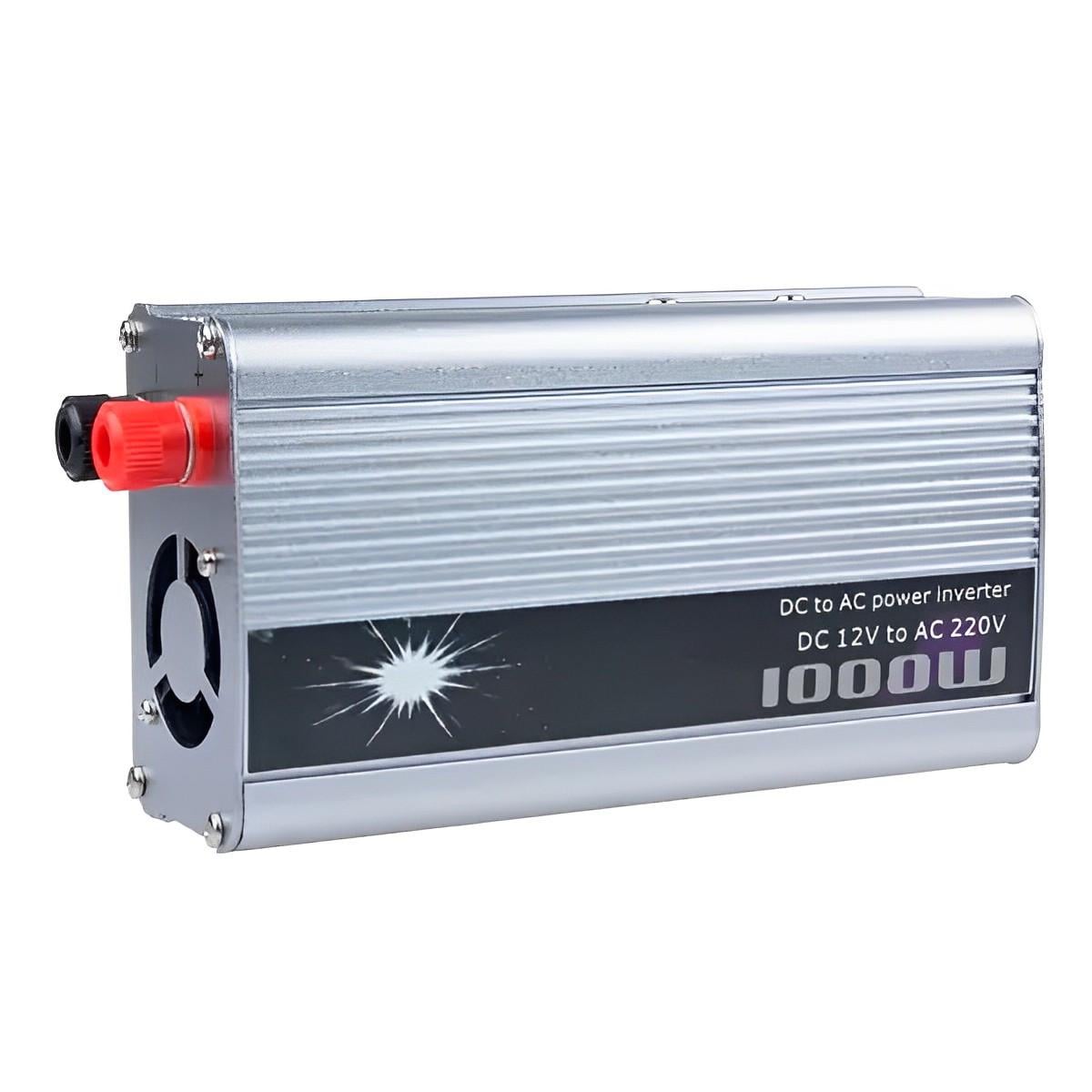 Инвертор автомобильный универсальный 12-200 В Doxin 1000 W Серый (3-14-DOXIN10)