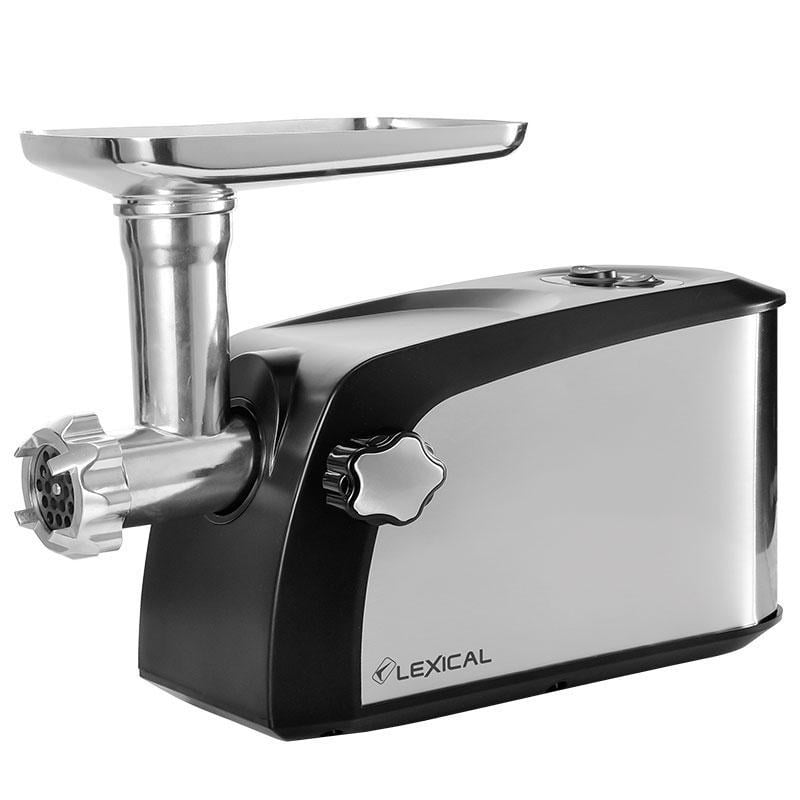 Мясорубка электрическая Lexical LMG-2001 с функцией реверс 1000 W Black/Gray (3_01531)