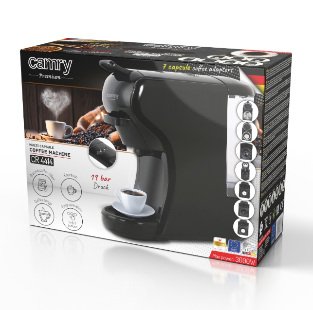 Кавоварка капсульна Camry CR 4414 - фото 11