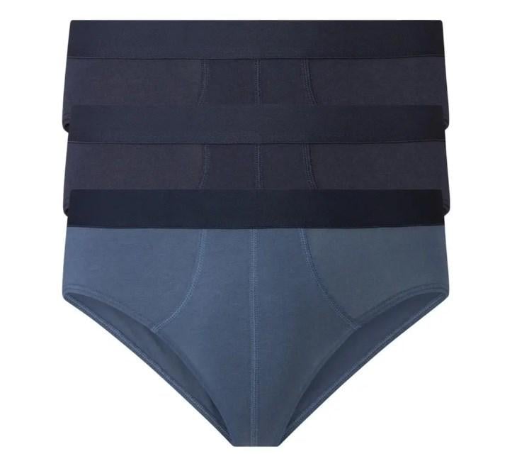 Набор трусов 3 шт. Livergy хлопок 3ХL Темно-синий/Темно-голубой (864757)