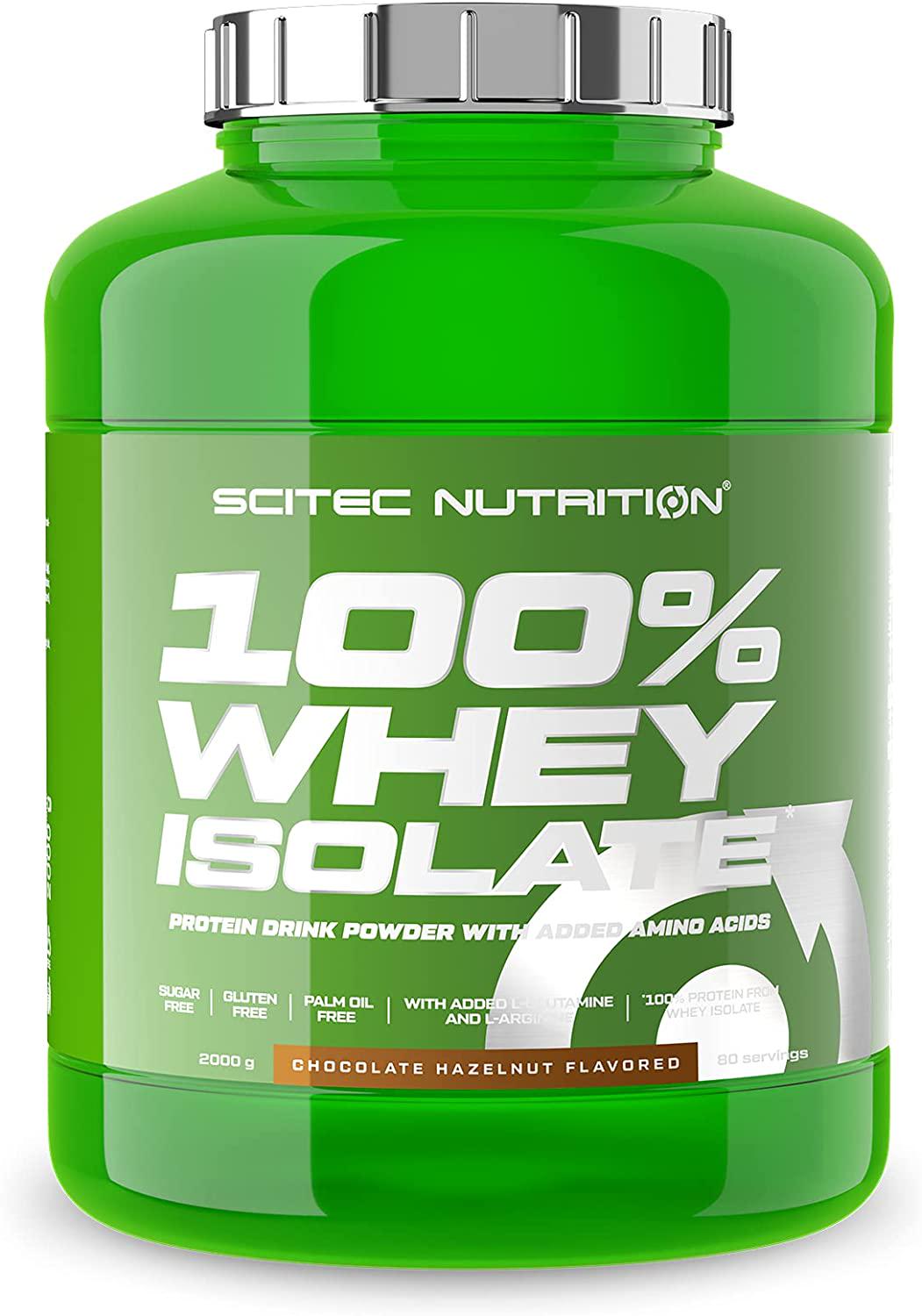 Протеин Изолят 100% Whey Isolate Choco-hazelnut 2000 г - фото 1