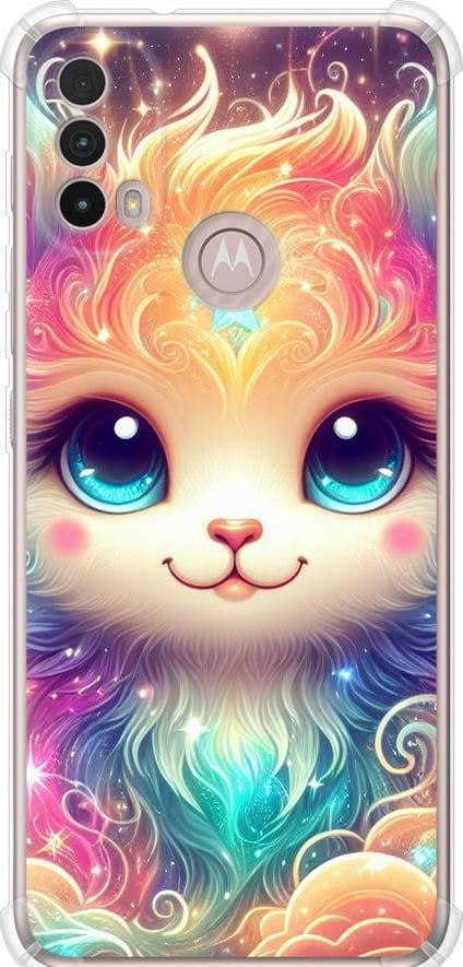 Чехол на Motorola E40 Сказочный котенок (5813sp-2660-42517)
