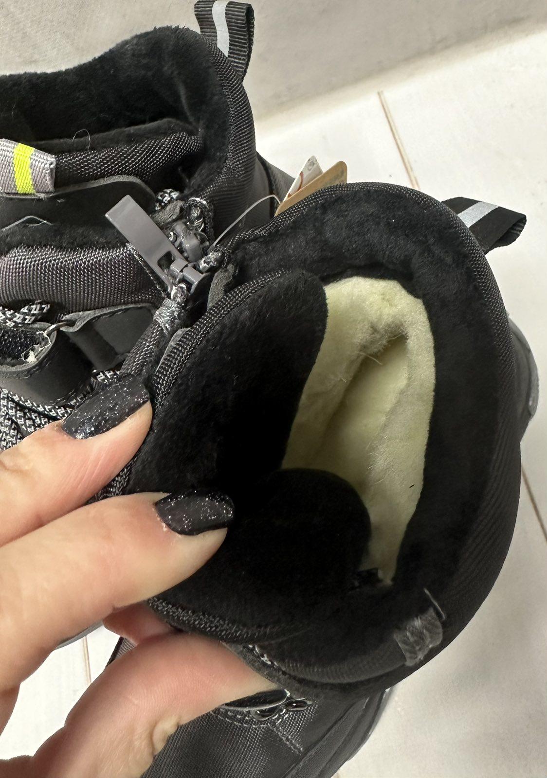 Черевики дитячі зимові Jong Golf на овчині водовідштовхуючі р. 36 23,5 см Сірий - фото 2 Черевики дитячі зимові Jong Golf на овчині водовідштовхуючі р. 36 23,5 см Сірий - фото 2