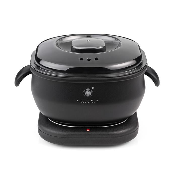 Воскоплав BUCOS SL-400 SILICONE EDITION для воска в гранулах/таблетках 100W 400 мл Black (SL-400)