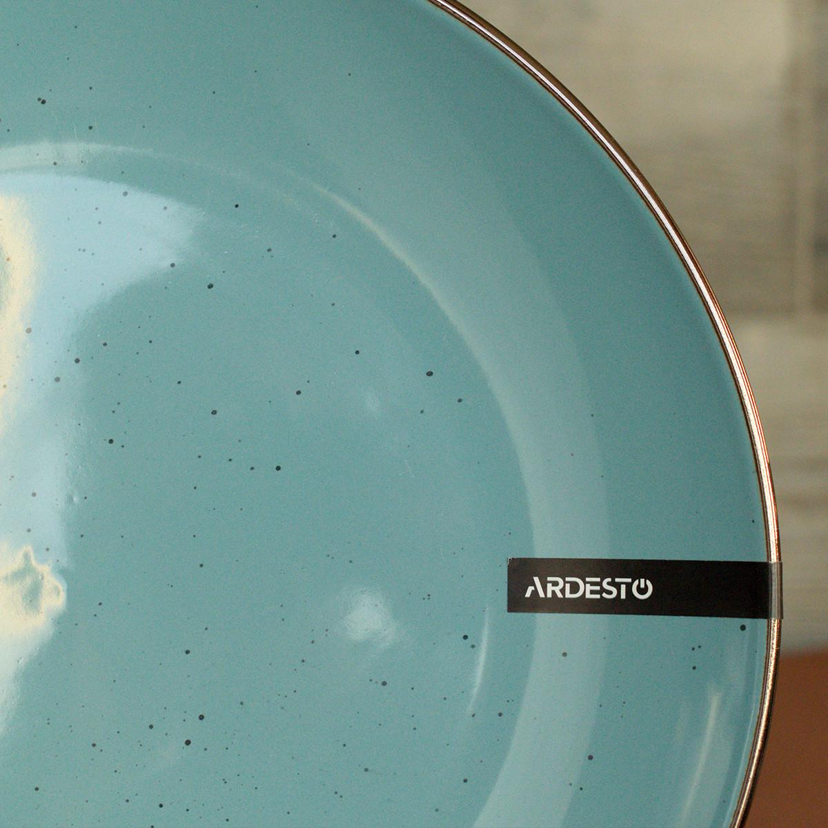 Набор тарелок Ardesto Bagheria 16 Misty Blue - фото 2