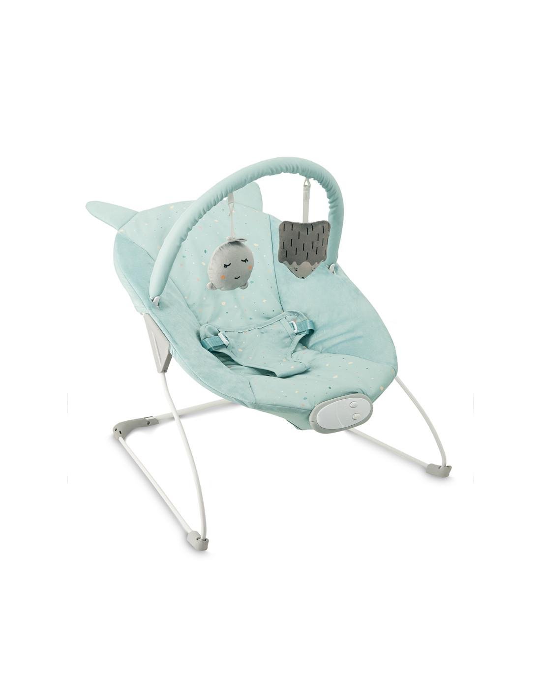 Кресло-качалка MoMi GLOSSY Blue