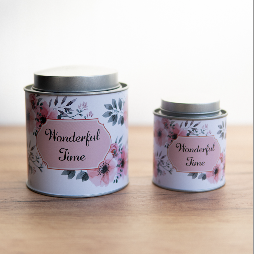 Набор банок металлических Прекрасное время 2 шт. (28767388)
