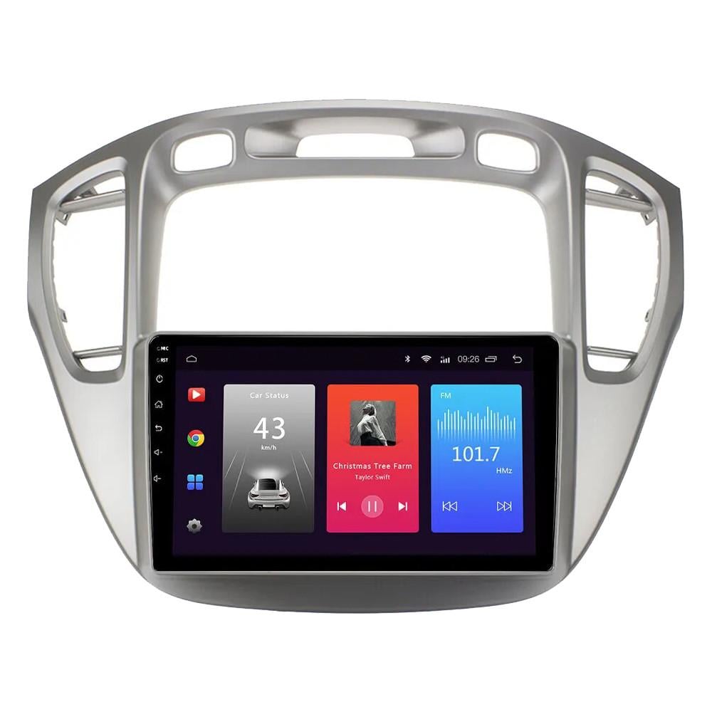 Автомагнитола для Toyota Highlander 2001-2007 Android 12+/CarPlay/4 core/2/32 Гб (М-ТХ1-9-В2)