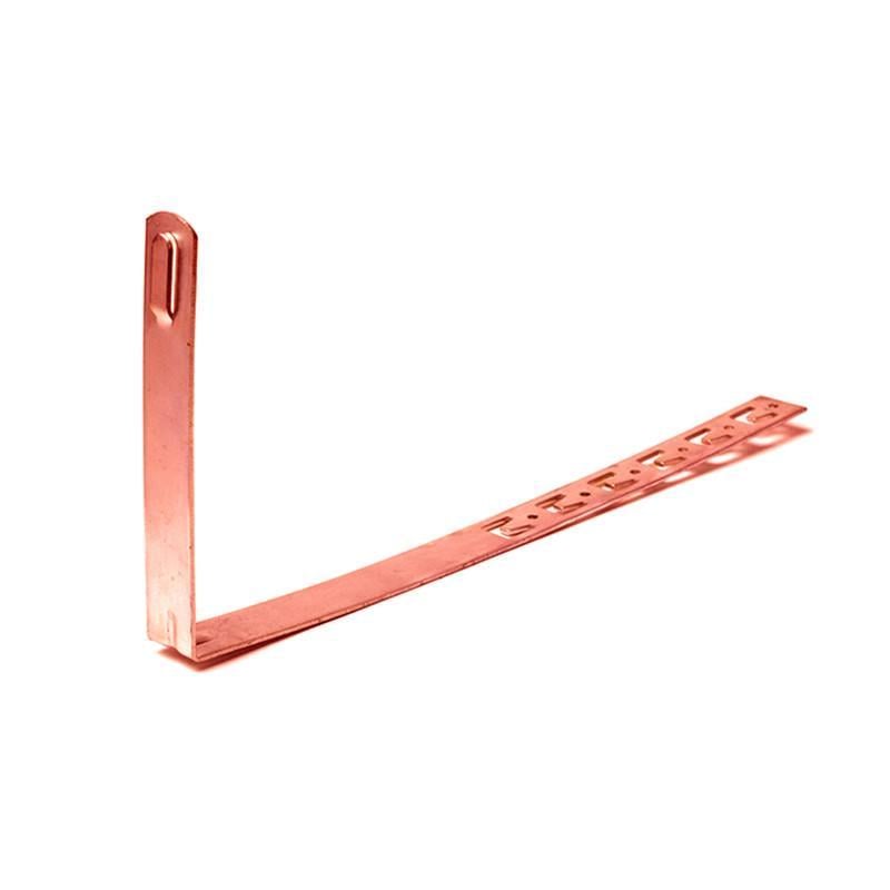 Держатель прямой ДКС Jupiter прута ø 8 мм под черепицу 330 мм медь (ND2209CU)