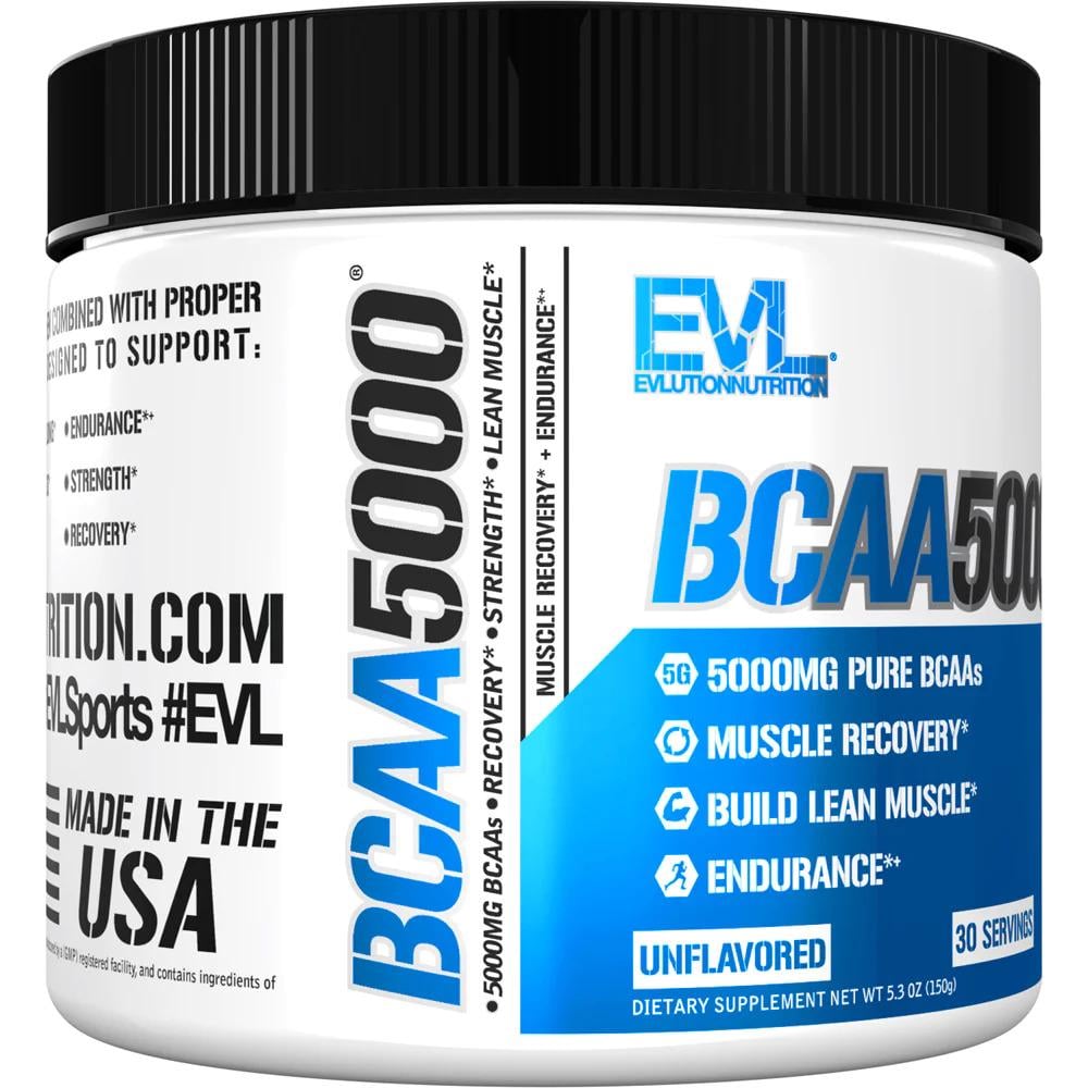 Амінокислоти Evlution Nutrition BCAA 5000 Unflavored 240 g