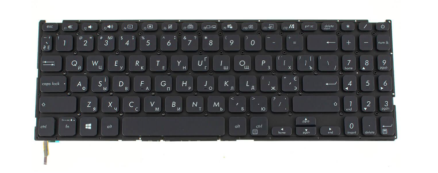 Клавиатура для ноутбука Asus P1512CEA с подсветкой клавиш (0KNB0-5606RU00)