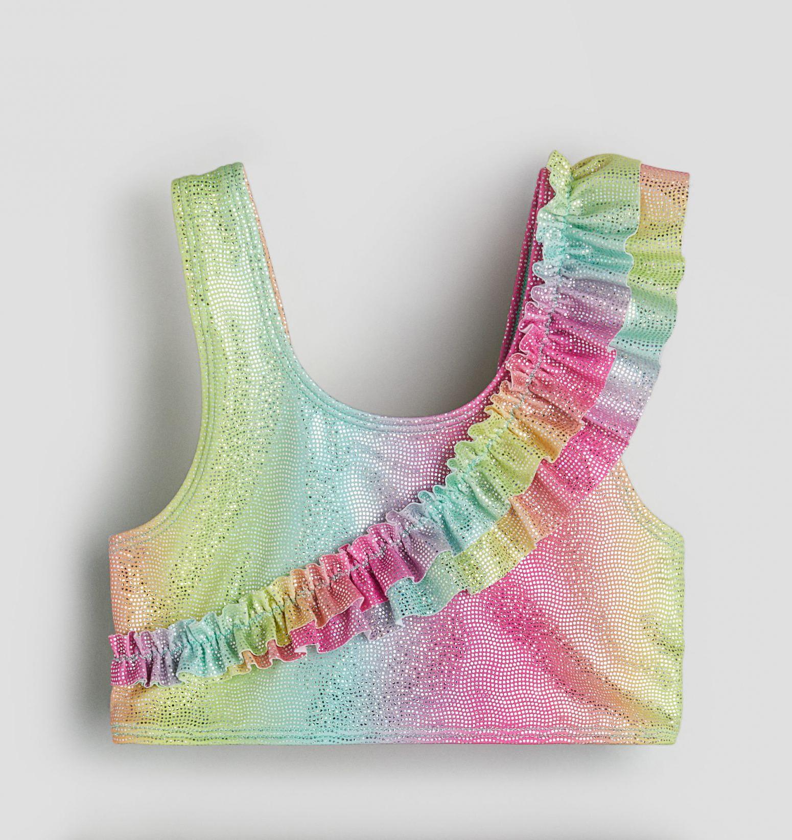Купальный топ H&M 1218300 110-116 см Омбре
