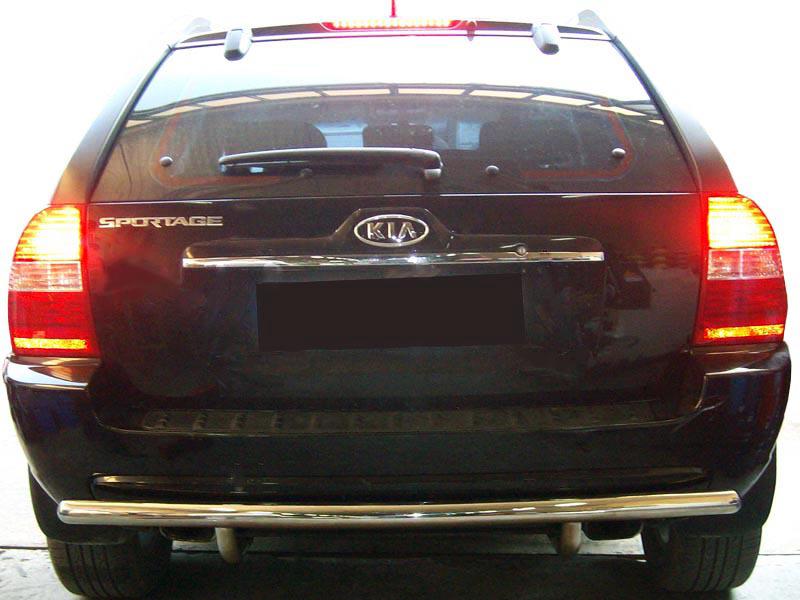 Задняя дуга AK002 CAN для Kia Sportage 2004-2010 гг. нержавеющая сталь Хром