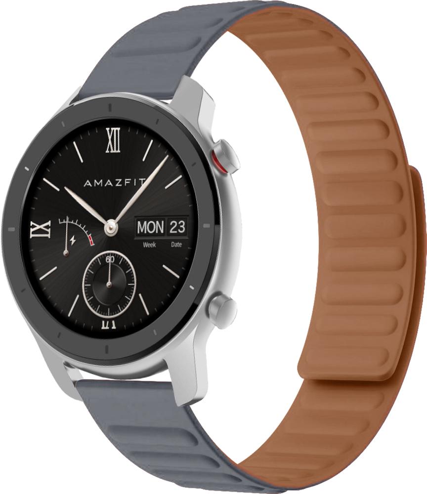 Ремешок Magneter для Amazfit GTR 42 мм Grey (26624-33)