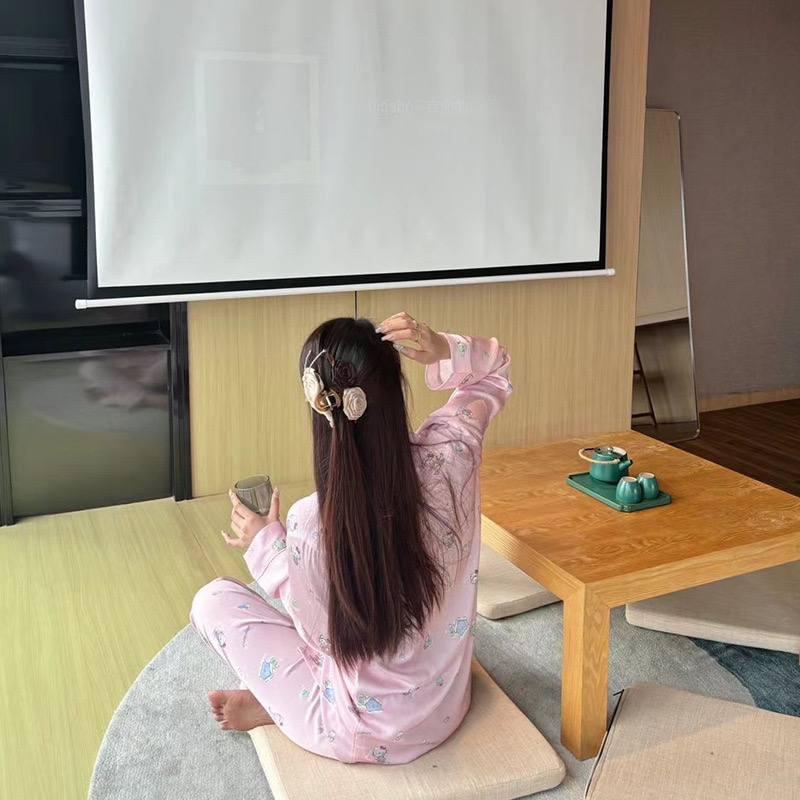 Пижама для девочки подростковая с принтом Hello Kitty 152-160 см 10-13 лет Розовый (10400) - фото 6