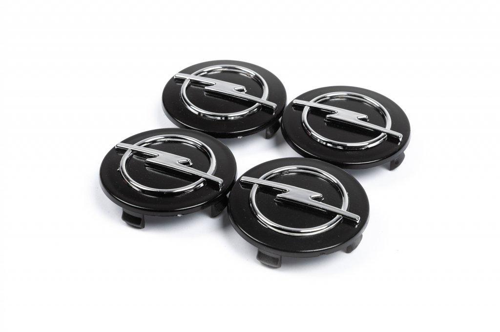 Колпачки на диски Davs Auto для Opel 60/55 мм Black 79173