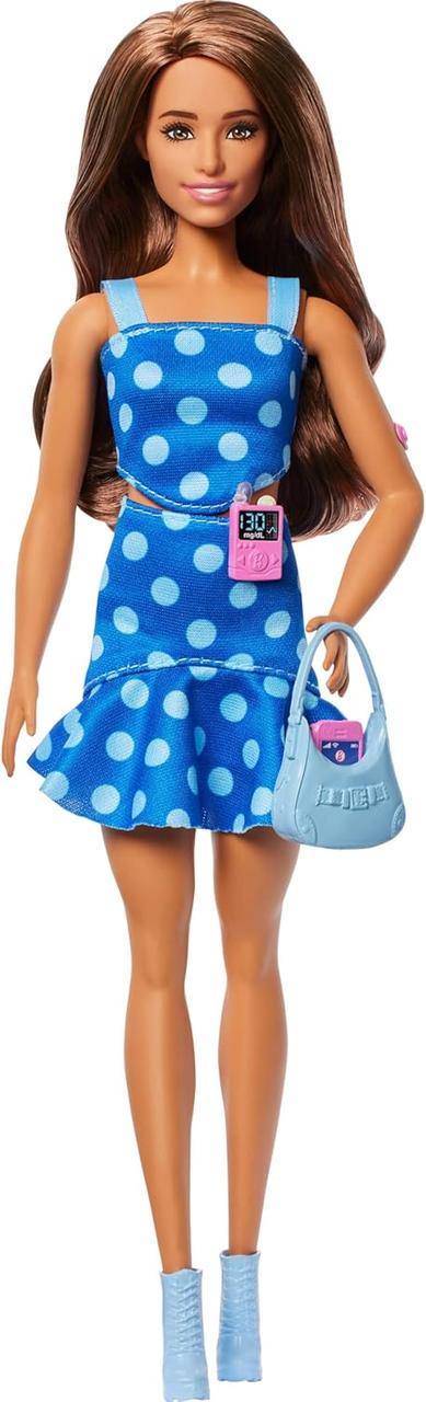 Кукла Barbie Fashionistas #242 в платье в горошек (HYT97)