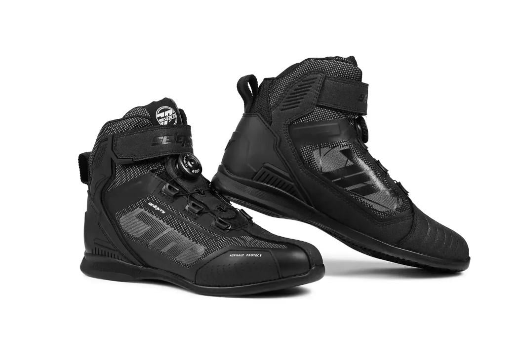 Мотоботы Seventy BR3 VELOCE PRO р. 45 Black (47014)