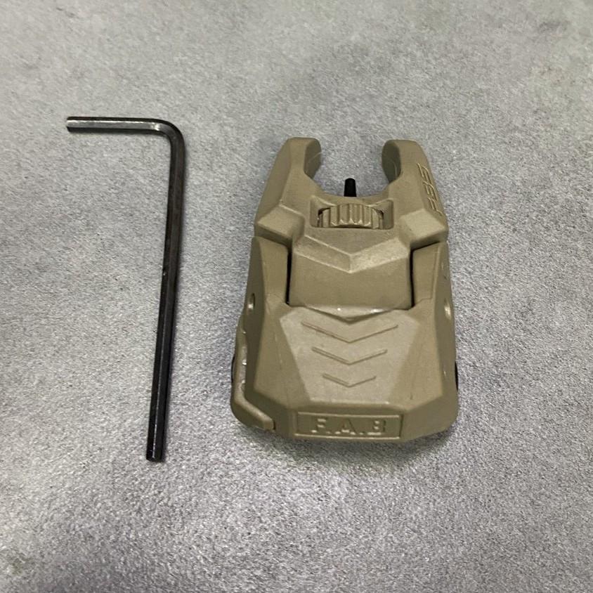 Мушка сложно FAB Defense FBS на планку Picatinny Койот (242691) - фото 3 Мушка сложно FAB Defense FBS на планку Picatinny Койот (242691) - фото 3