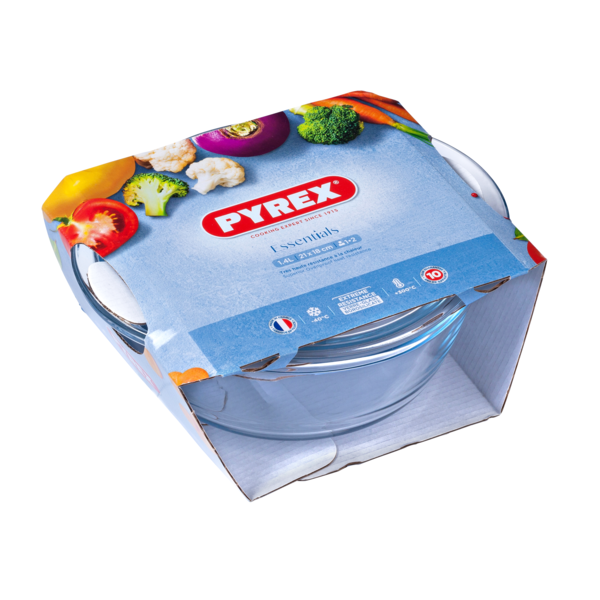 Каструля з кришкою Pyrex Essentials 1,4 л (207А000/7643)