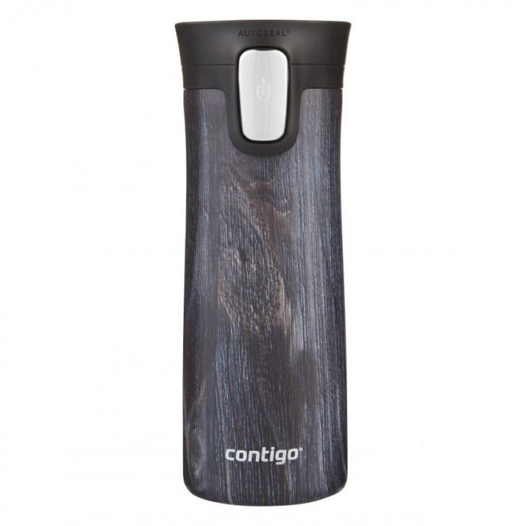 Термочашка Contigo Stainless Steel Coffee Couture 420 мл Indigo Wood - фото 1