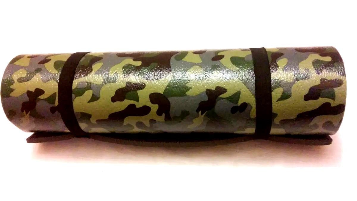 Коврик туристический КАМУФЛЯЖ однослойный 1800х500х10 мм (K000021)