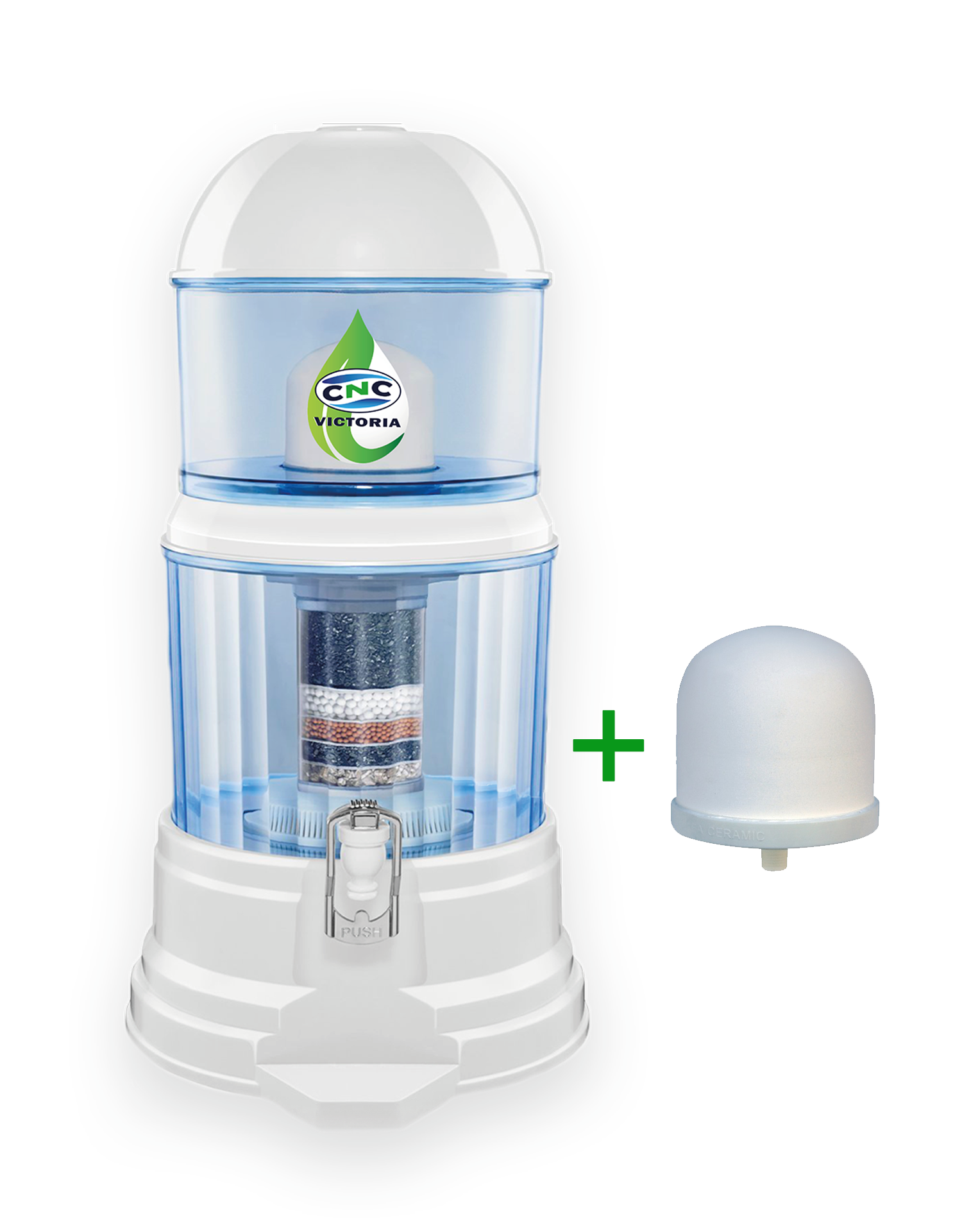 Фильтр для очистки воды CNC Victoria с запасным керамическим картриджем - фото 8 Фильтр для очистки воды CNC Victoria с запасным керамическим картриджем - фото 8