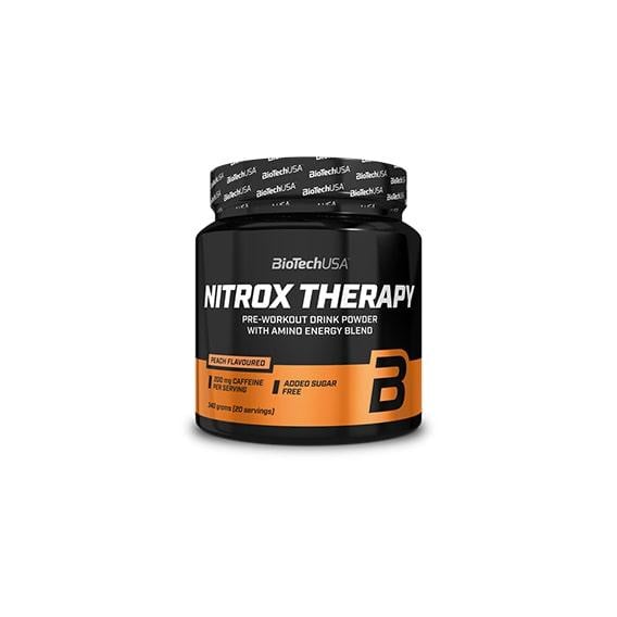 Комплекс до тренування BioTechUSA Nitrox Therapy 340 г 20 servings Peach - фото 1