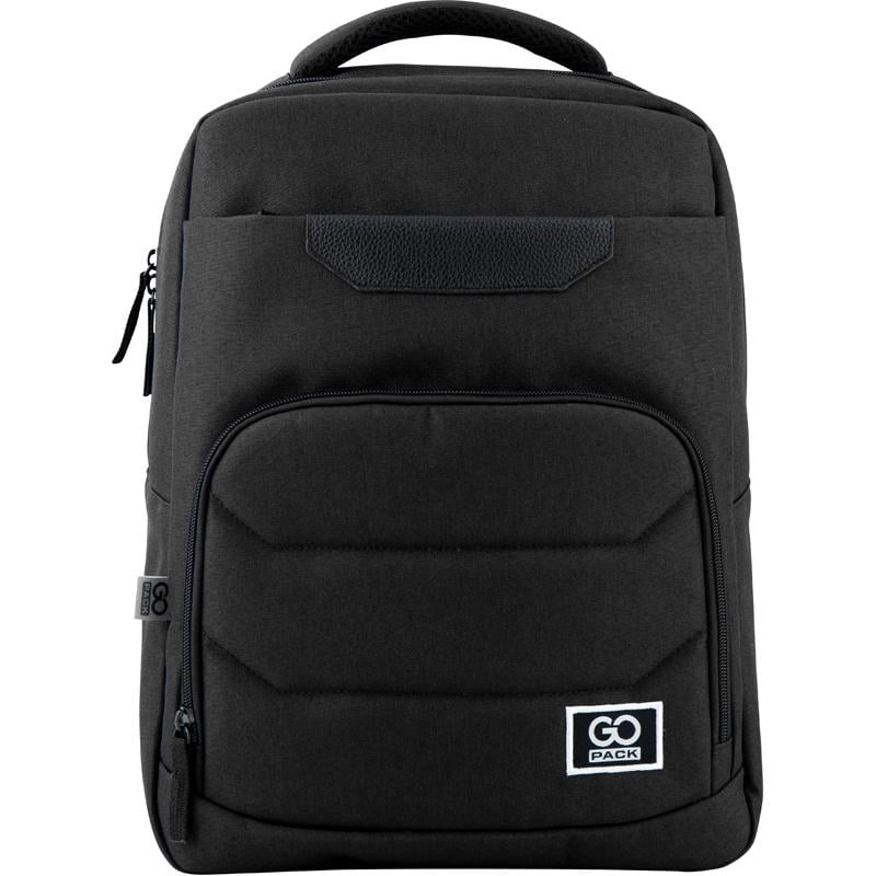 Рюкзак GoPack Сity 41x29x12 см 15 л Черный (GO20-144M-2)