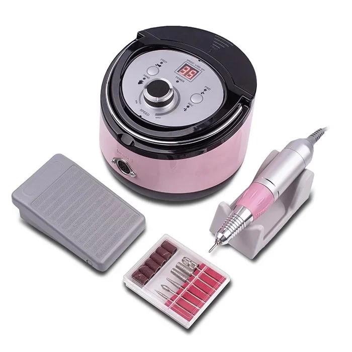 Фрезер для маникюра Nail Master ZS-606 65W 45000 об/мин Розовый (MS-00248/01)