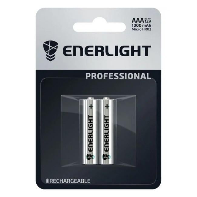 Батарейки аккумуляторные Enerlight Professional AAA 1000 mAh BLI 2 шт.(iz14869)