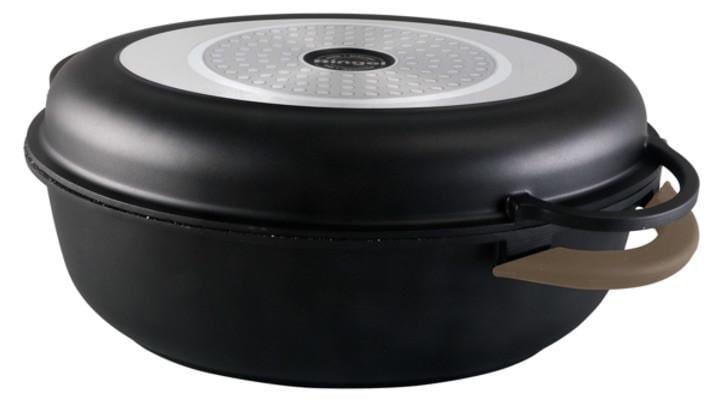 Утятница с крышкой Ringel Meyer 2в1 алюминиевая 8,4 л 40x27x18,5 см (2540077723)