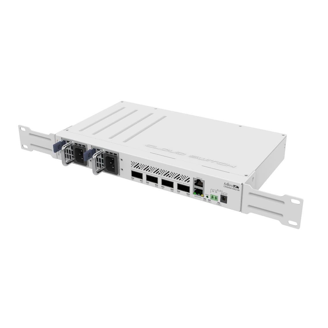 Комутатор MikroTik Cloud Router Switch CRS504-4XQ-IN керований 4x100Гб QSFP28 (581612) - фото 3