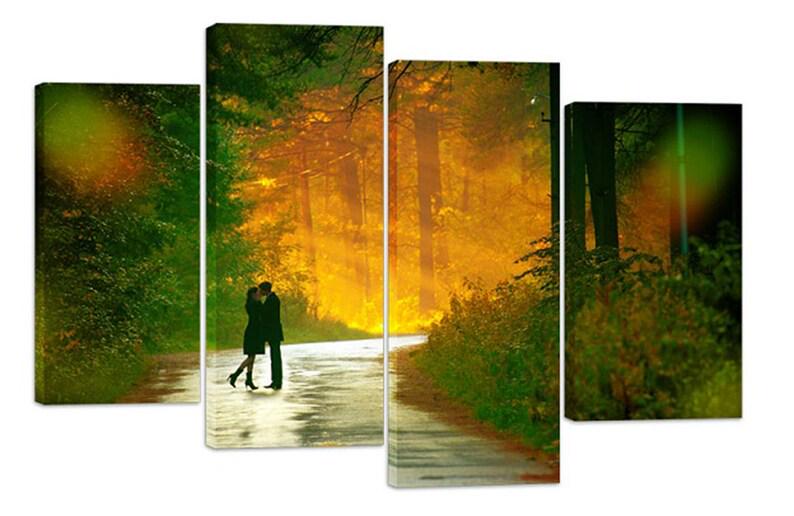 Модульная картина KIL Art Поцелуй на холсте из четырех частей 89x56 см (M4_M_363) Модульная картина KIL Art Поцелуй на холсте из четырех частей 89x56 см (M4_M_363)