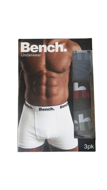Набір трусів боксерів чоловічих анатомічних Bench Underwear Boxer Shorts 3 шт. S (34445465) - фото 2