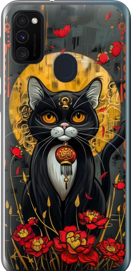Чехол на Samsung Galaxy M21 M215F China Cat (6134t-2016-42517)