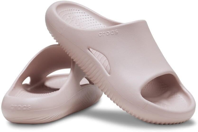 Шльопанці жіночі утеплені Crocs Mellow Recovery Slide Clay р. 46-47 Рожевий (19990)