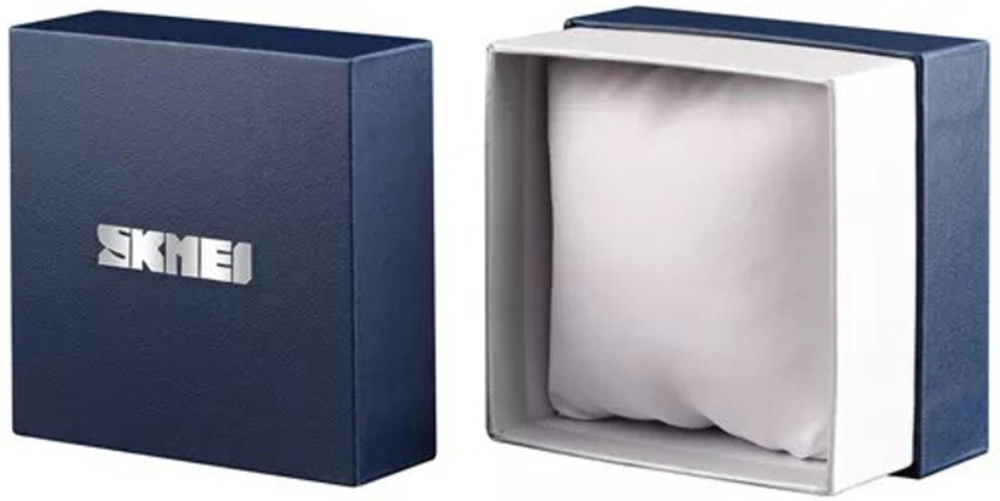 Подарочная фирменная коробка для часов Skmei BOXPG1 Blue (17180)