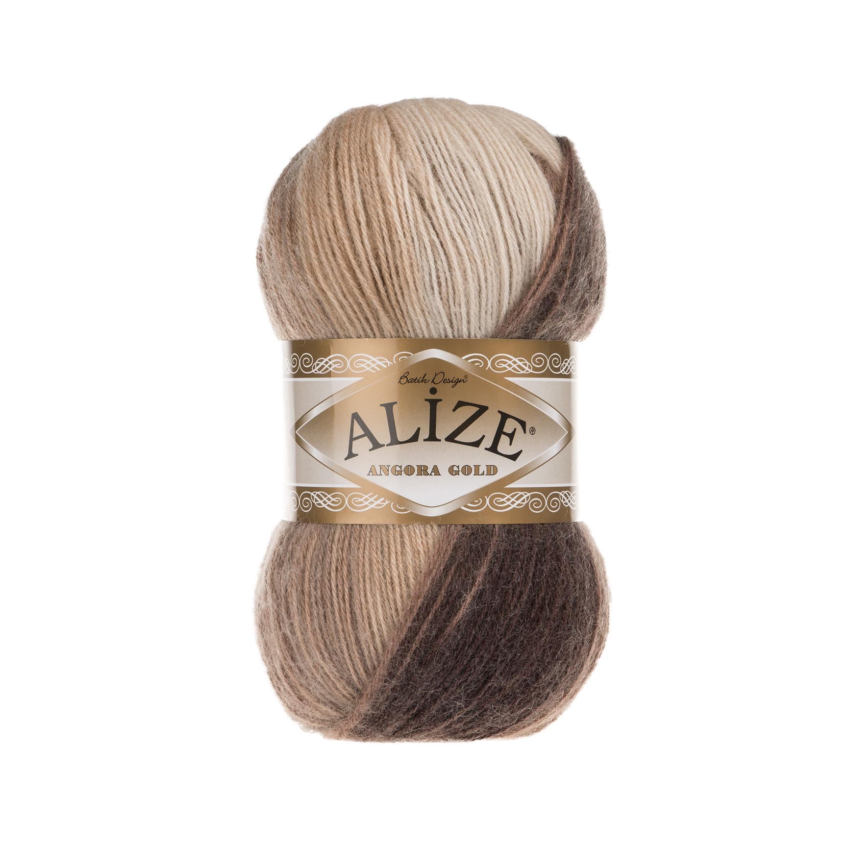 Пряжа Alize Angora Gold Batik 6779 (6346)