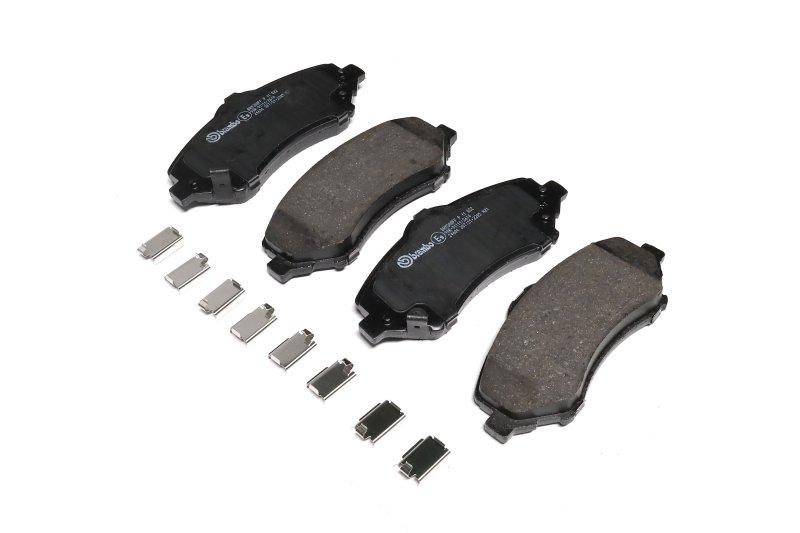 Колодки гальмівні дискові Dodge nitro 2.8crd 07 Jeep Cherokee 2.8crd 08 передні (P 11 022 BREMBO)