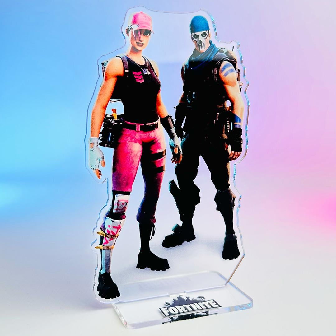 Фигурка акриловая Fortnite Skull Trooper and Rebel Raider (00000002572)