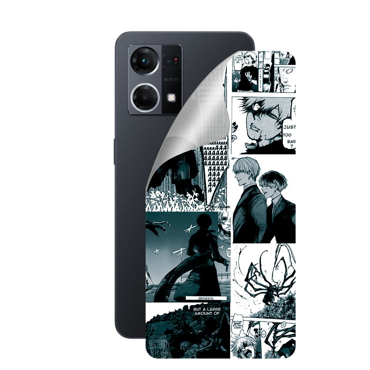 Поліуретанова плівка для Oppo Reno6 Lite серії Print Armor