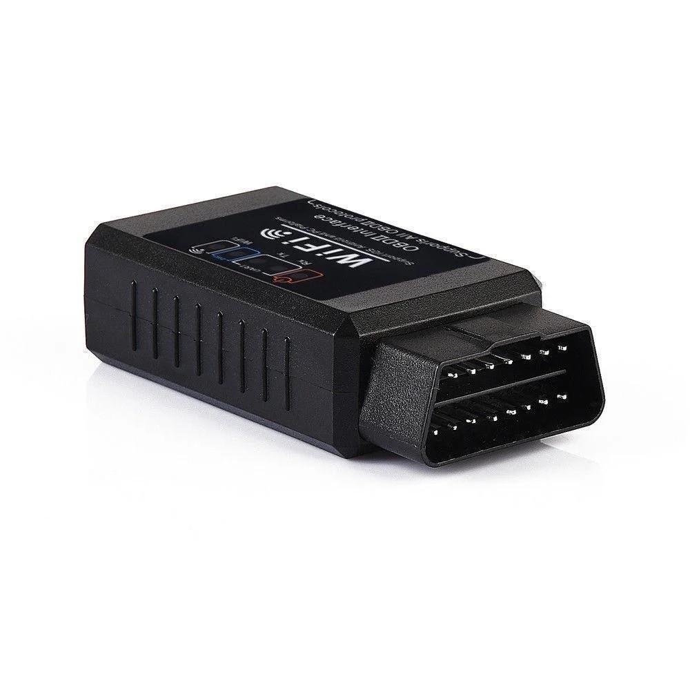 Автосканер ELM327 OBD WiFi/iOS/Android Чорний (1774967453) - фото 6